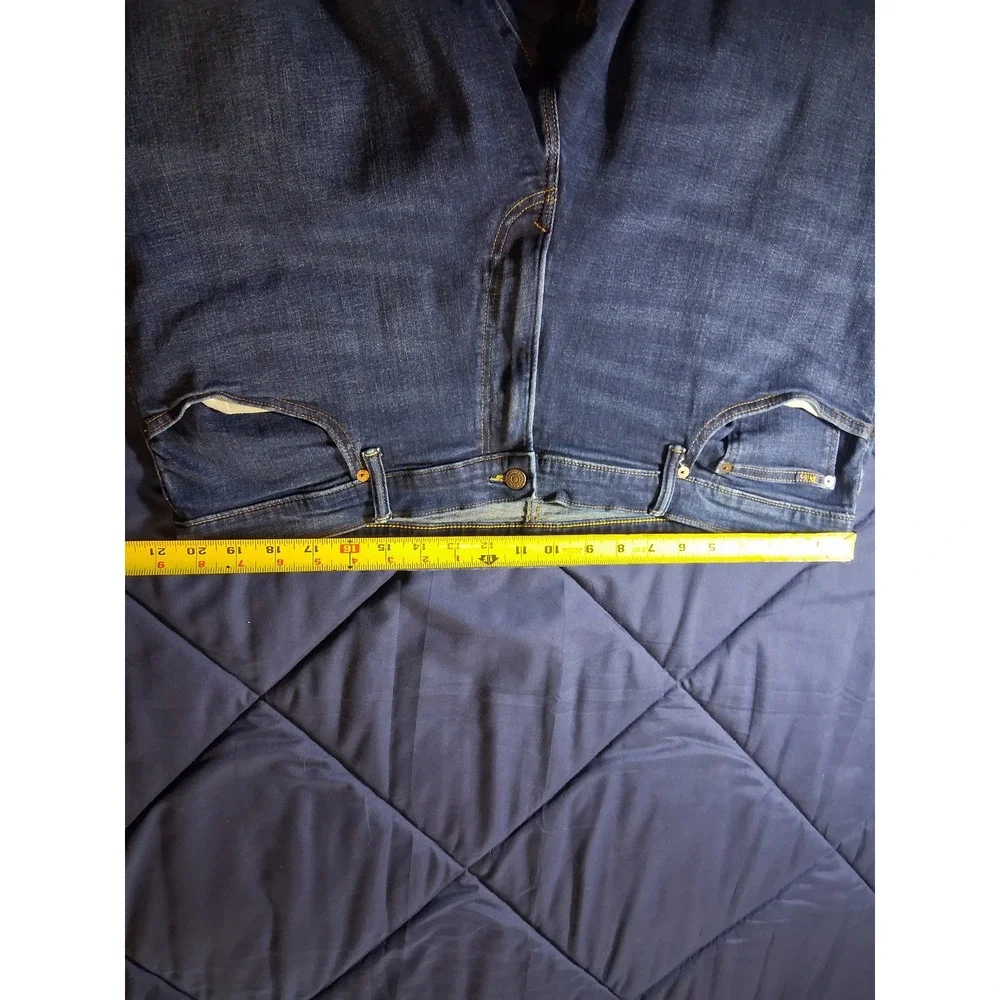 Polo Ralph Lauren Hampton Relaxed Straight Jeans Mens 42x30 Blue Denim